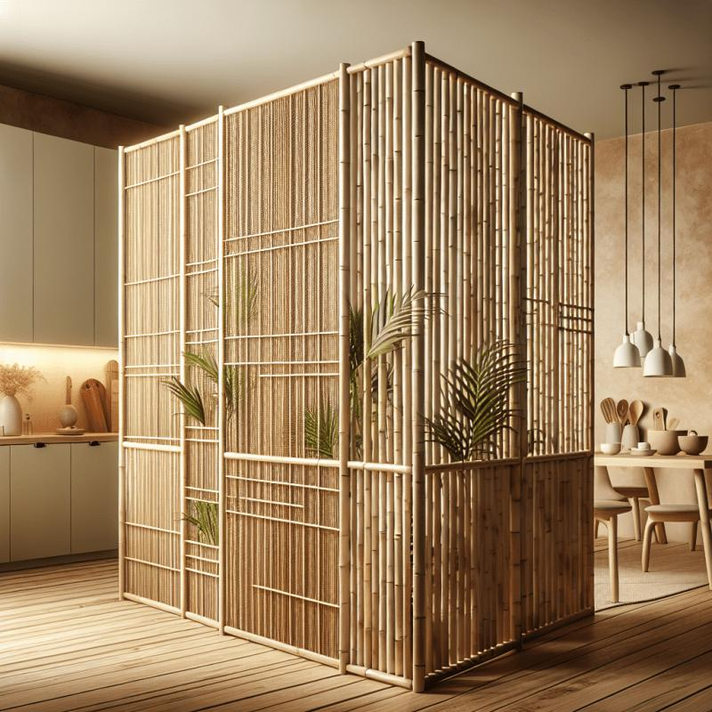 Bamboo Screen Installation